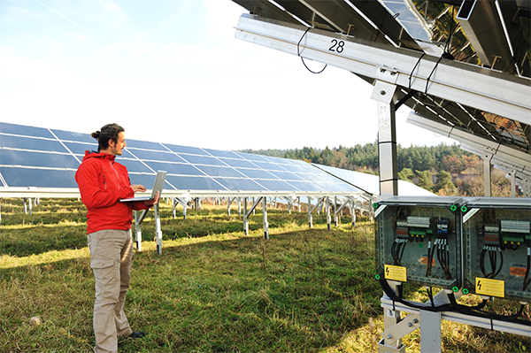 Utilisation de nos gravure plastiques pour panneaux solaire