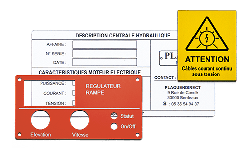 Outil de création Plaquendirect