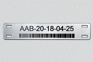 Gravure plastique - Marquage de câble code barre