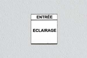 Gravure plastique - TGBT